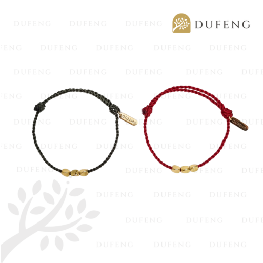 Gelang Yoga Tael Emas Hijau Keberuntungan dan Kemakmuran