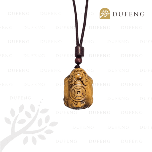 Tiger’s Eye Dragon Turtle Necklace