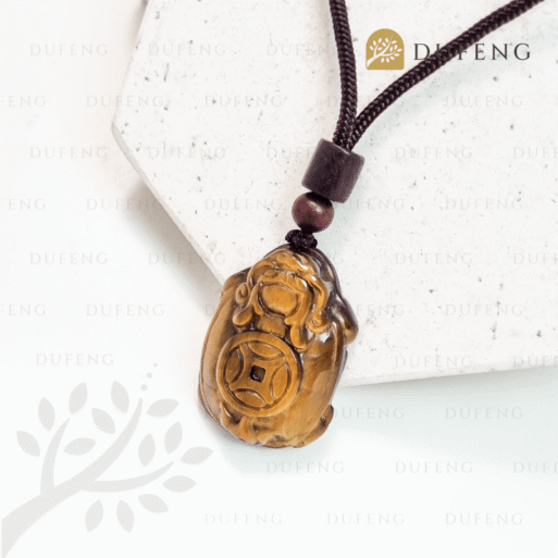 Tiger’s Eye Dragon Turtle Necklace