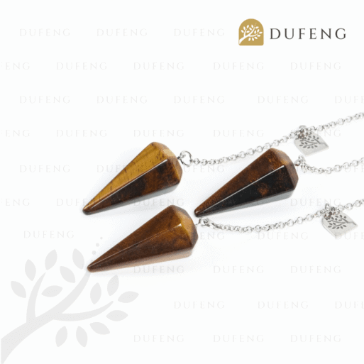 crystal pendulum tiger's eye