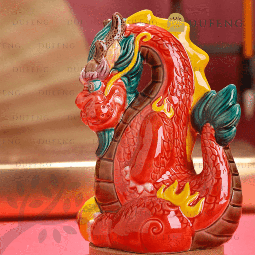 Patung Keramik Naga