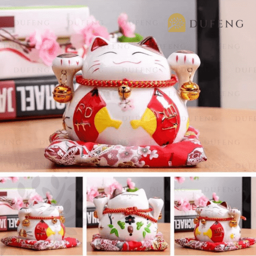 maneki neko 2 lucky fan