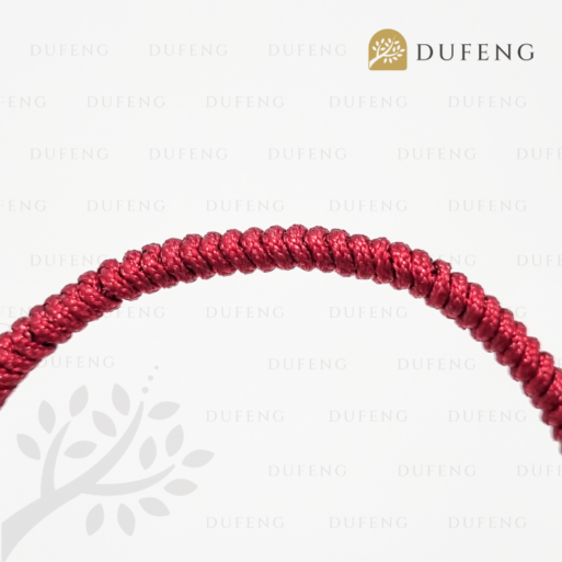 Gelang Tibet Maroon Keberuntungan dan Kemakmuran