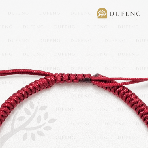Gelang Tibet Maroon Keberuntungan dan Kemakmuran