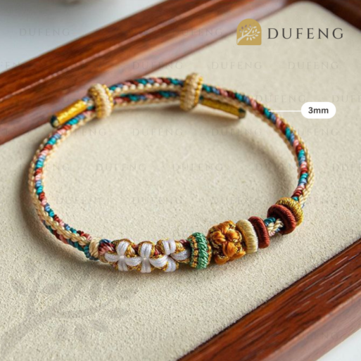 Lily of Valley Tibetan Bracelet