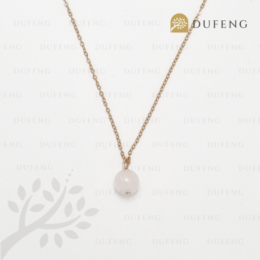 Gentle Love Rose Quartz Necklace