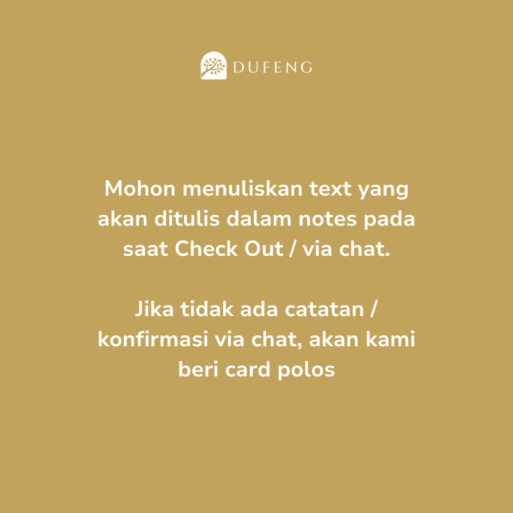 Additional Greeting Card | Tambahan Kartu Ucapan
