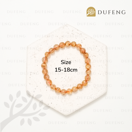 Golden Rutilated 7mm Bracelet