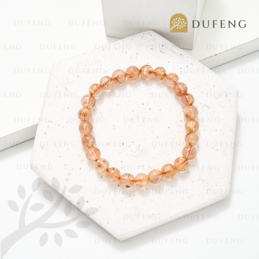 Golden Rutilated 7mm Bracelet