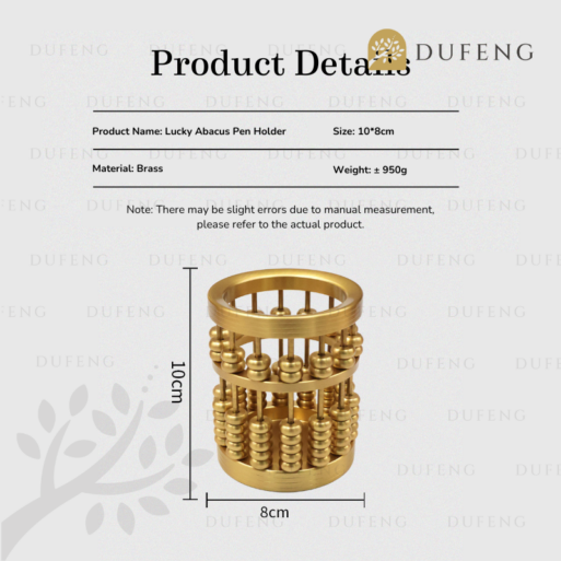 Lucky Abacus Pen Holder
