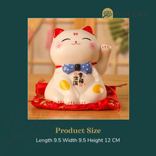 Dufeng – Thousand Happiness Maneki Neko | Kucing Keberuntungan