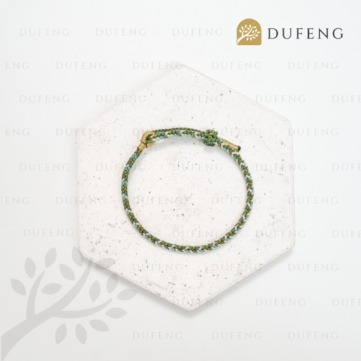 Dufeng – Green Serenity Zen Braid Bracelet