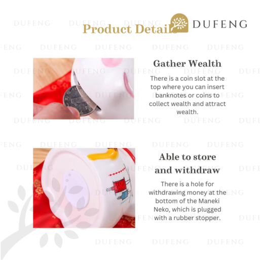 Dufeng – Thousand Happiness Maneki Neko | Kucing Keberuntungan