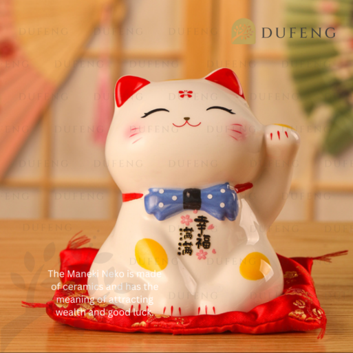 Dufeng – Thousand Happiness Maneki Neko | Kucing Keberuntungan
