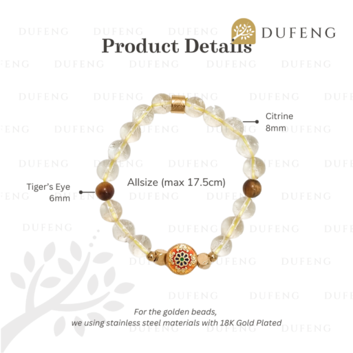 Glowing Harmony Citrine Bracelet