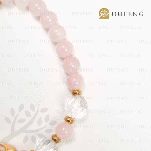Sakura Cherry Blossom Rose Quartz Bracelet