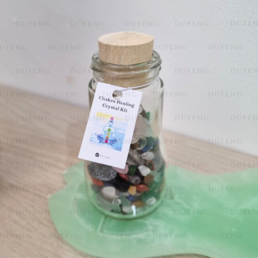 Dufeng – 7 Chakra Crystal Mix in Jar