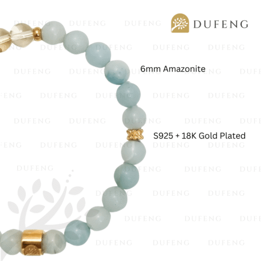 Dufeng – Radiant Lumina Amazonite Citrine Bracelet