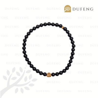 Dufeng - Energy Protector Black Tourmaline Bracelet