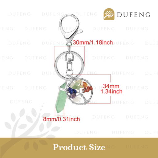Dufeng – Divine Chakra Tree Keychain
