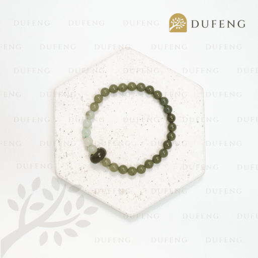 Dufeng – Hetian Jade with Ring Bracelet