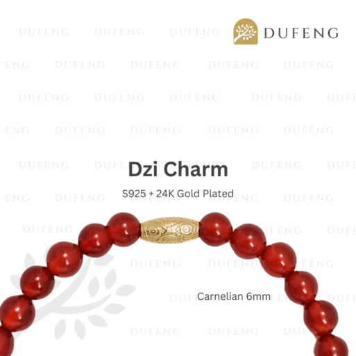 Dufeng – Luck Essence Carnelian Tiger Eye Bracelet
