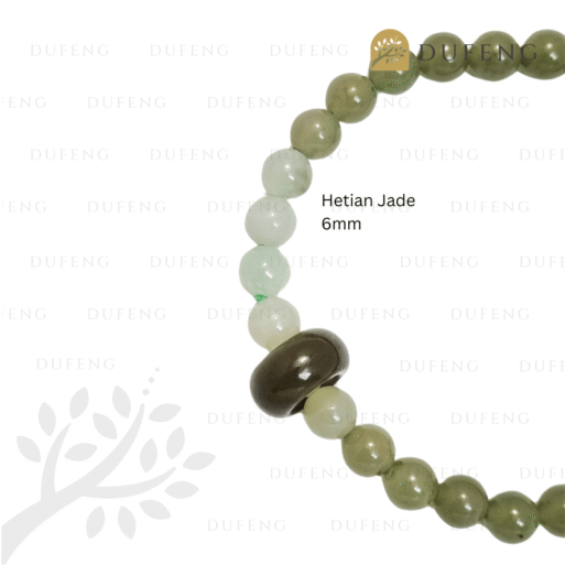 Dufeng – Hetian Jade with Ring Bracelet