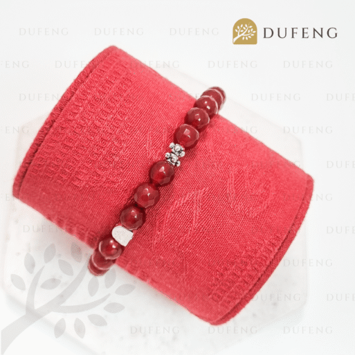 Dufeng – Crimson Radiance Carnelian Bracelet