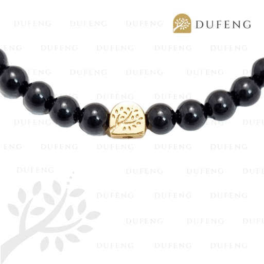 Dufeng – Energy Protector Black Tourmaline Bracelet