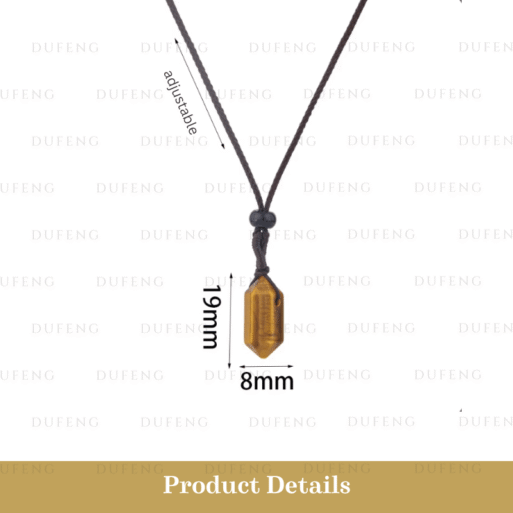 Dufeng – Pure Hex Crystal Necklace