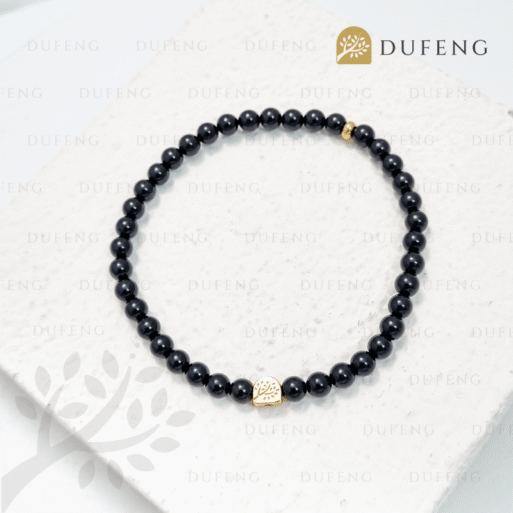 Dufeng – Energy Protector Black Tourmaline Bracelet